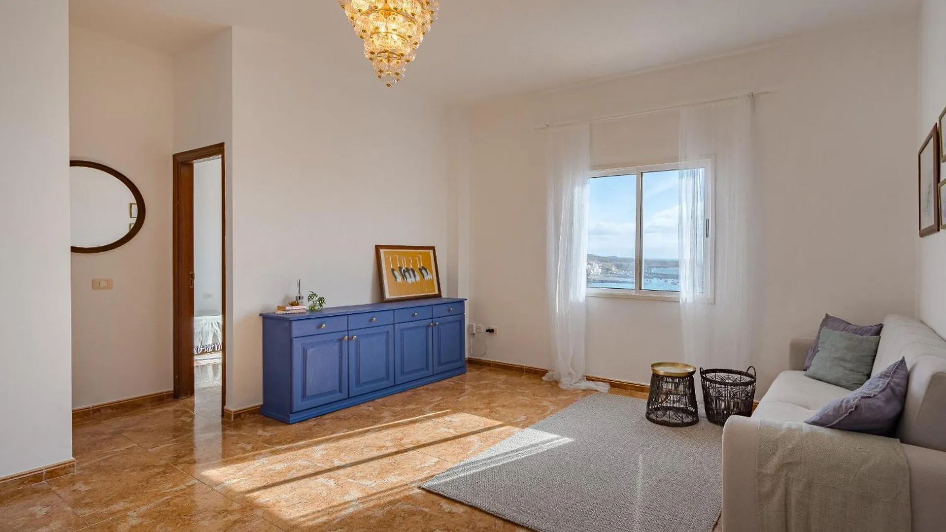2 Bedroom Unique Ocean View Apartment In Tajao La Mareta Spagna